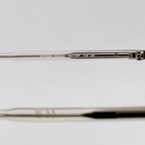 Prada PRB54S Sunglasses – Silver Rectangle Metal Brown Lenses |Model 1BC30P - Picture 8 of 11